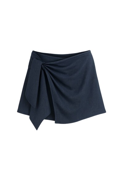 Foto Short saia com amarração lateral Kwi