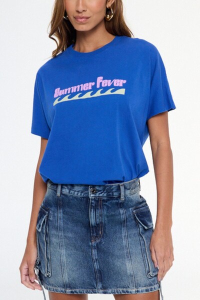 Foto Tshirt malha summer fever Animale Jeans