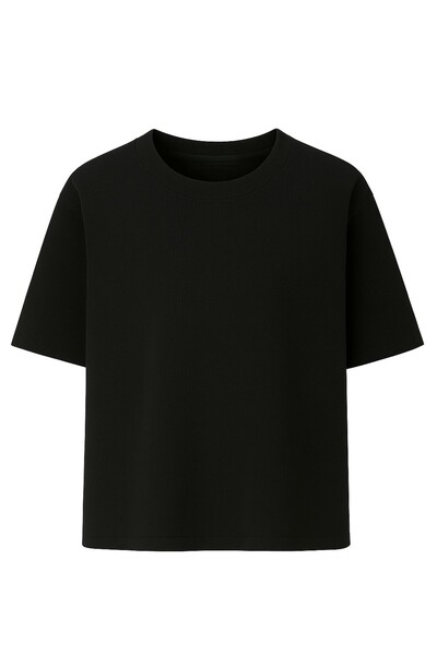 Foto Camisa em Tricot gola careca Kwi