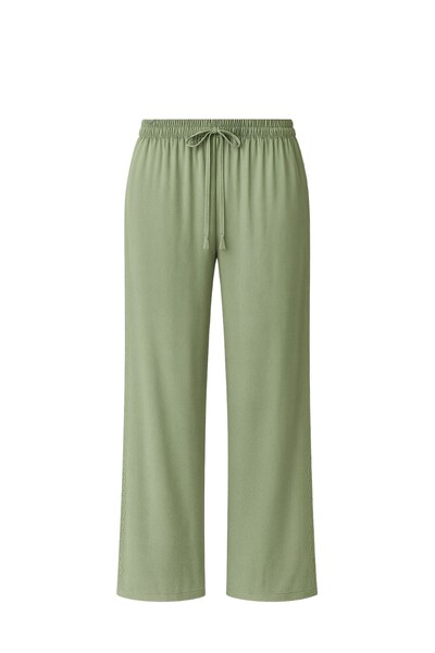 Foto Calça pantalona liocel feminina Kwi