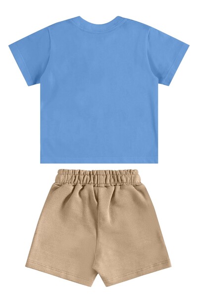 FotoConjunto camiseta malha e bermuda moletom Up Baby