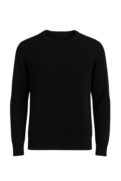 Foto Suéter básico masculino gola careca plus size Kwi
