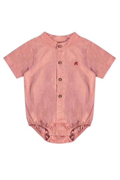 Foto Body camisa manga curta em tecido Up Baby