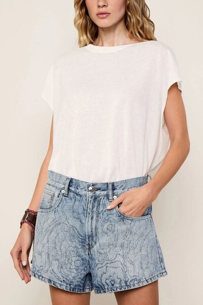 Foto Short jeans boy bolso embutido Animale