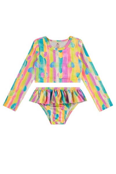 Foto Biquini em malha uv fps+50 sublimada Up Baby