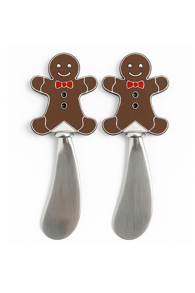 FotoKit espátulas em metal natal 2 pçs Kwi