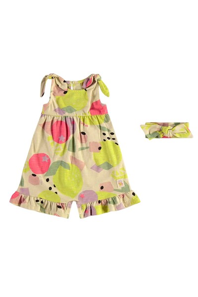 Foto Macacão com faixa em malha flame Up Baby