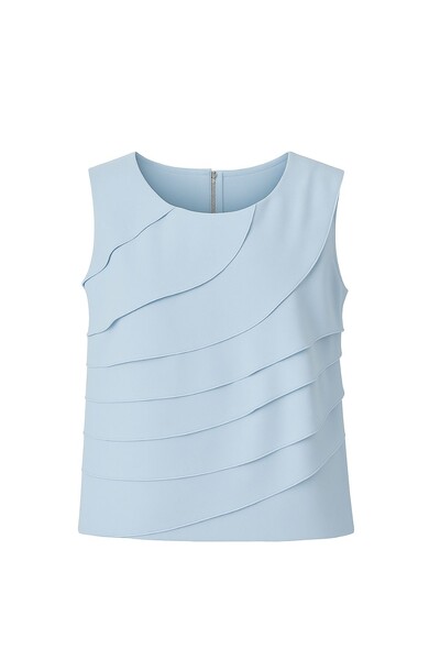 Foto Regata babado em camadas Kwi