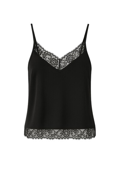 Foto Blusa alcinha com renda na barra Kwi
