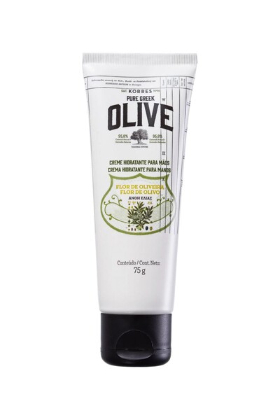 Foto Creme hidratante p/ mãos flor de oliveira 75g Korres