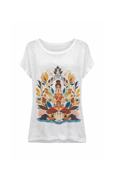 Foto Blusa yoga em malha flamê Kwi