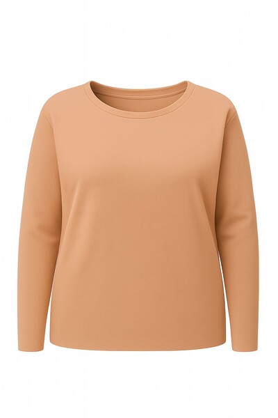 Foto Blusa térmica fleece feminina plus size Kwi