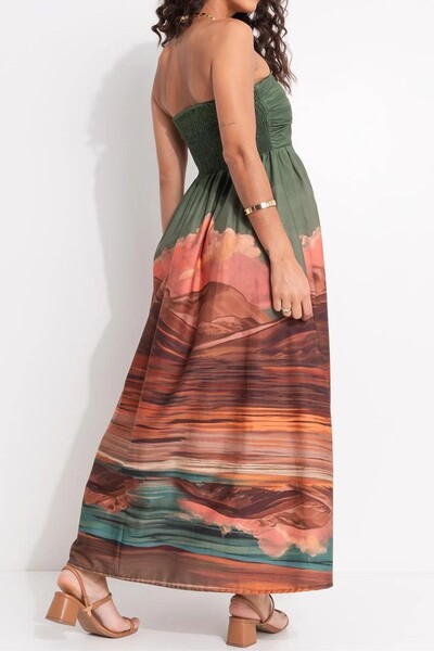 FotoVestido midi dunas Farm