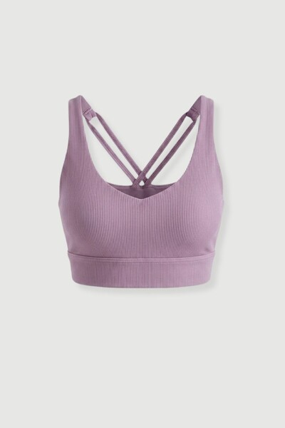 Foto Top fitness canelado Kwi