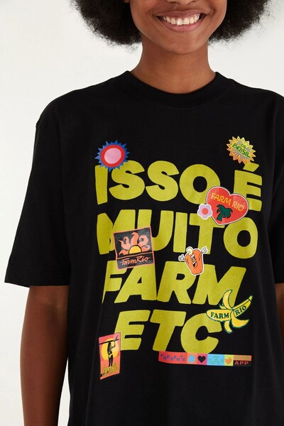 FotoT shirt ipanema muito farm etc Farm