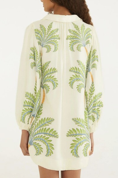 FotoVestido camisa natureza floral Farm