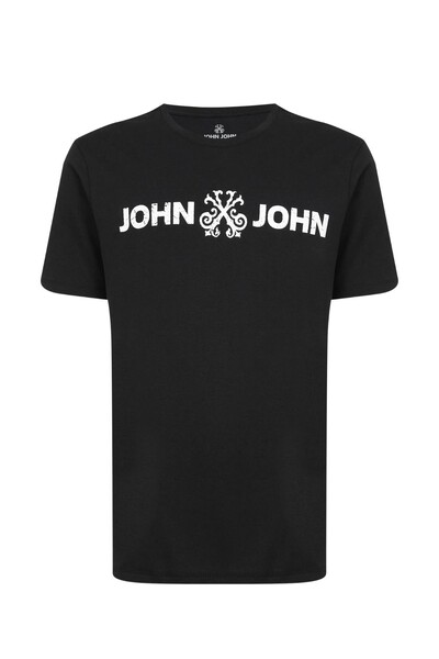 Foto Camiseta Regular Fit Basic Preto John John