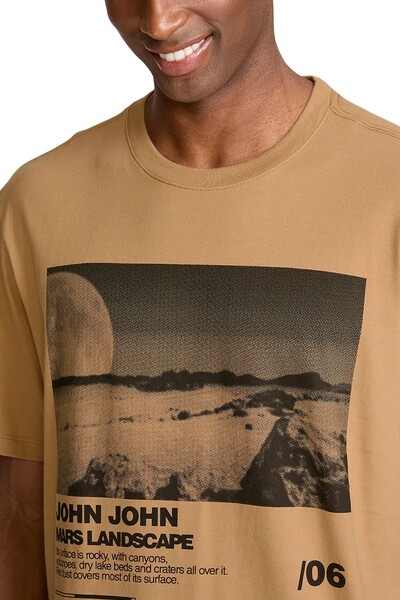 FotoCamiseta relaxed fit mars landscape John John