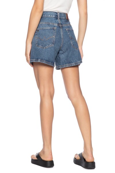 FotoBermuda jeans trapezio blue Animale