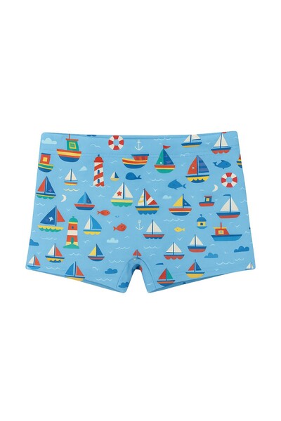 Foto Sunga infantil estampa barcos Kwi
