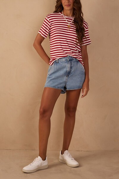 Foto Short jeans alfaiataria Dress to