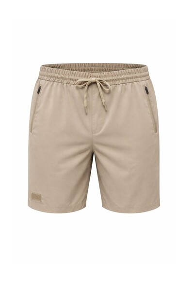 Foto Bermuda masculina plus size em bengaline Red Nose