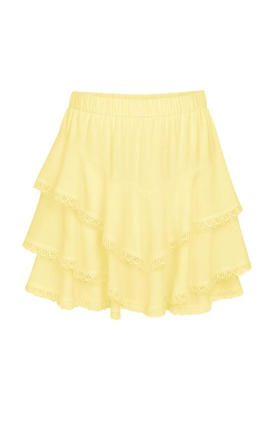 Foto Saia curta com babado Kwi