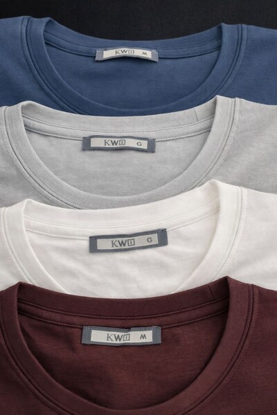 FotoCamiseta masculina em algodão peruano Kwi