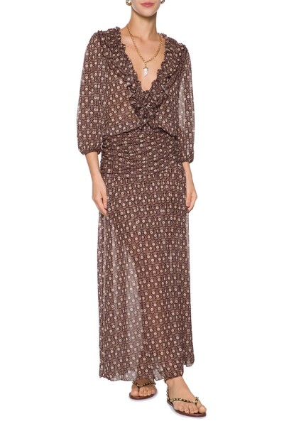 Foto Saia tule estampa essência Dress to