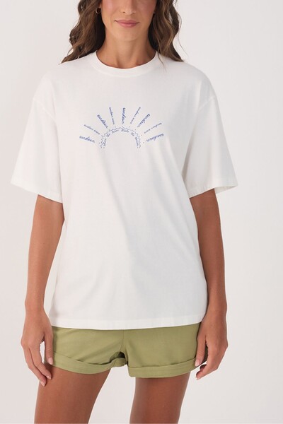 Foto T-shirt silk sundown Dress to