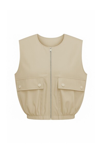 Foto Colete cargo feminino Kwi