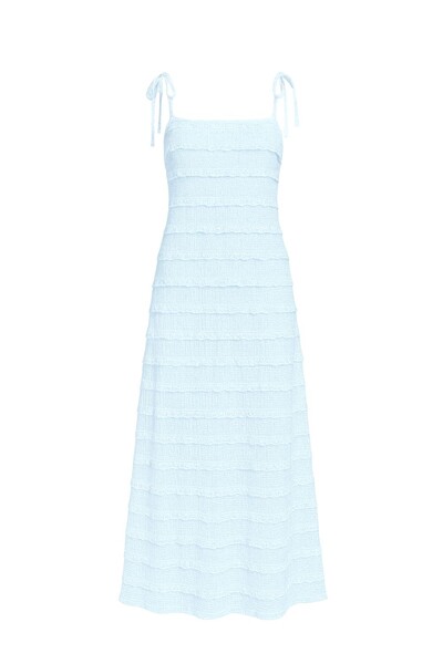 Foto Vestido longo c/ renda Kwi