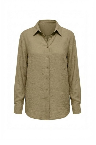 Foto Camisa feminina plus size em viscose Kwi