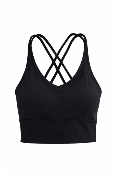 Foto top fitness curto cruzado em poliamida Kwi