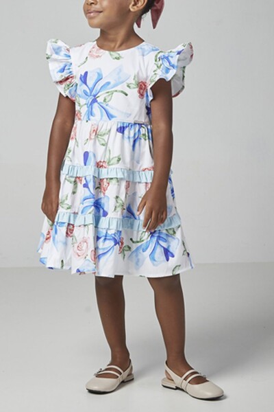 Foto Vestido infantil babados Luluzinha