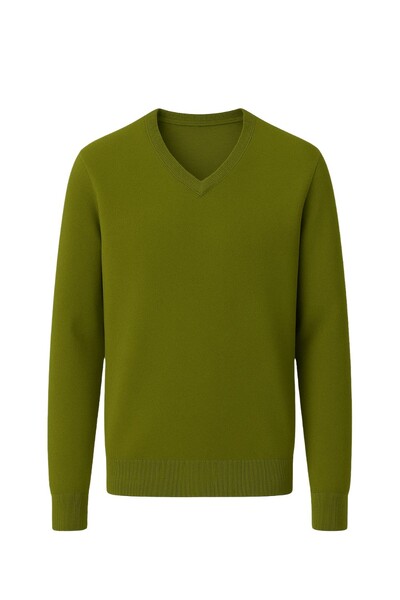 Foto Blusa cashmere básico decote v Kwi
