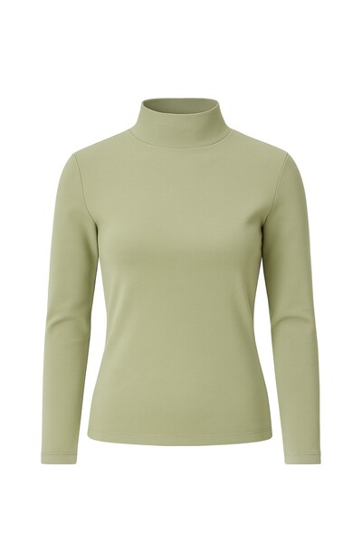 Foto Blusa térmica fleece feminina gola média Kwi