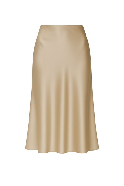 Foto Saia midi cetim Kwi