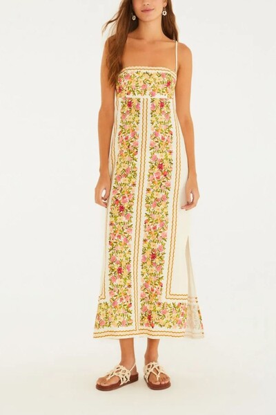 Foto Vestido flor de fruta lenço Farm