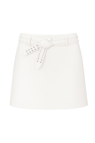 Foto Short-saia alfaiataria com cinto Kwi