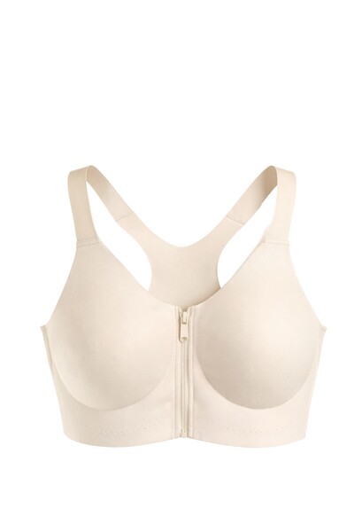 Foto Top fitness zíper em poliamida Kwi