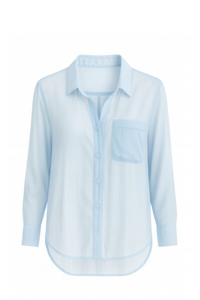 Foto Camisa com transparência Kwi