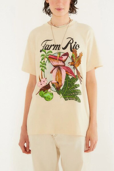 Foto Tshirt media mangara farm rio bege Farm