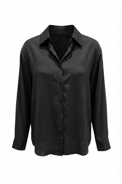 Foto Camisa feminina manga longa em lyocell Kwi