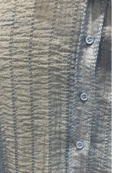 FotoCamisa feminina voil hotfix Kwi