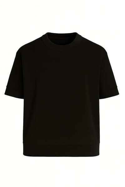 Foto Camiseta masculina de malha c/ textura Kwi