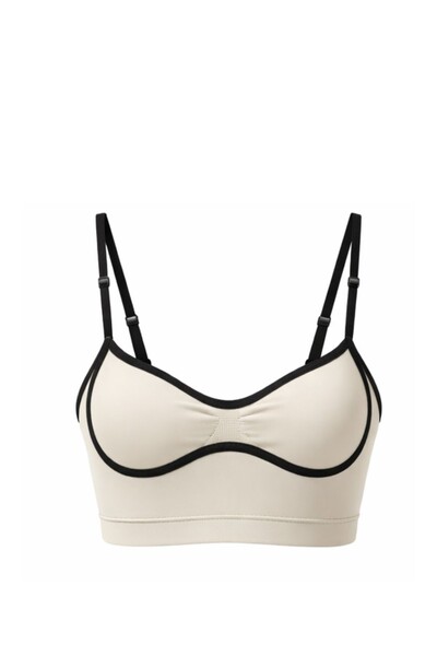 Foto Top viés pair fitness em poliamida Kwi