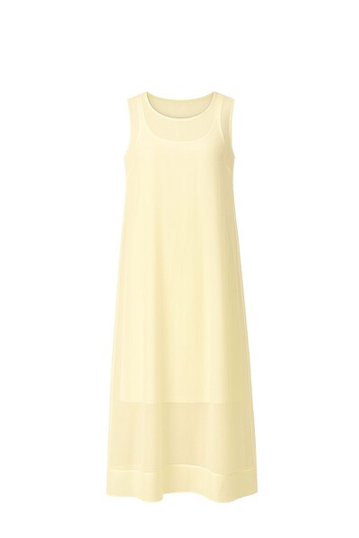 Foto Vestido midi liocel Kwi