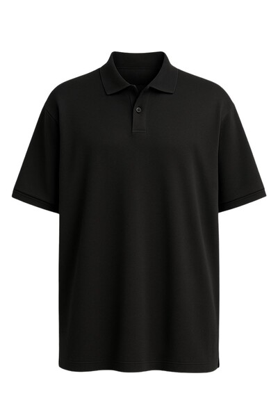 Foto Polo plus size meia malha Kwi