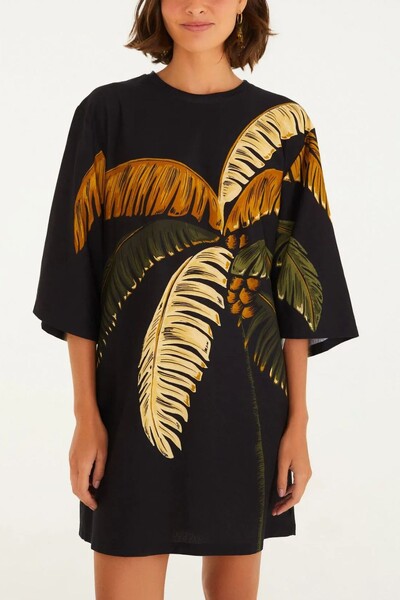 Foto Vestido tshirt big itacare coqueiro Farm